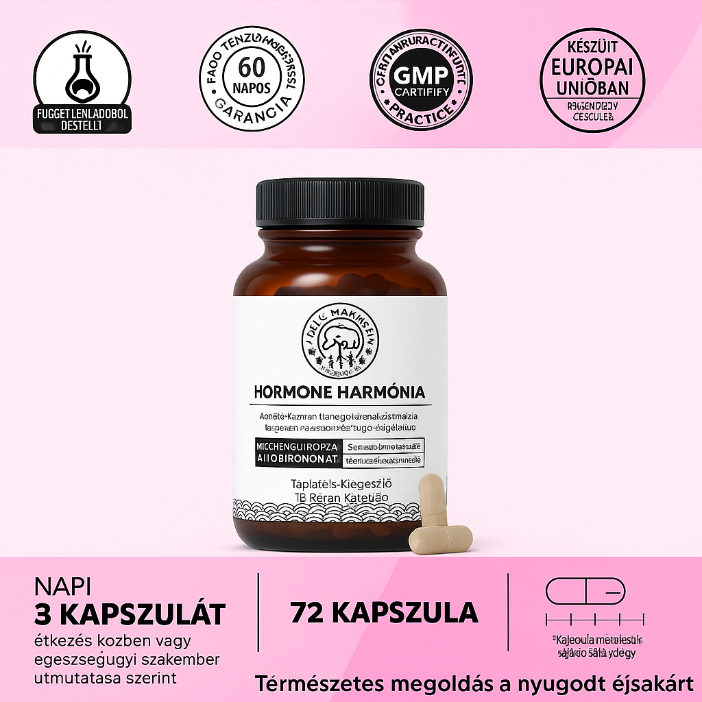 Hormone Harmonia™ – Gyors, látható és tartós megoldás a hormonális egyensúly helyreállítására