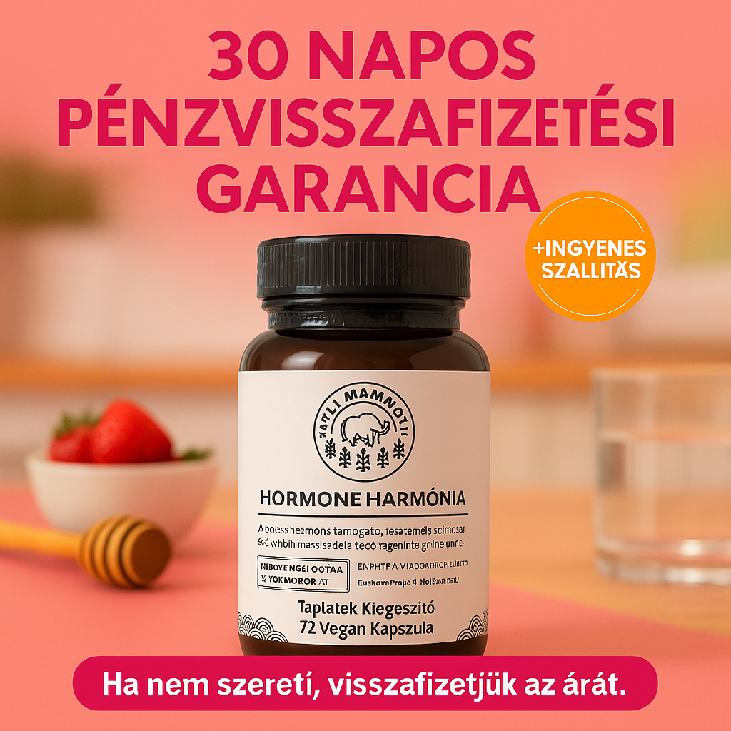 Hormone Harmonia™ – Gyors, látható és tartós megoldás a hormonális egyensúly helyreállítására
