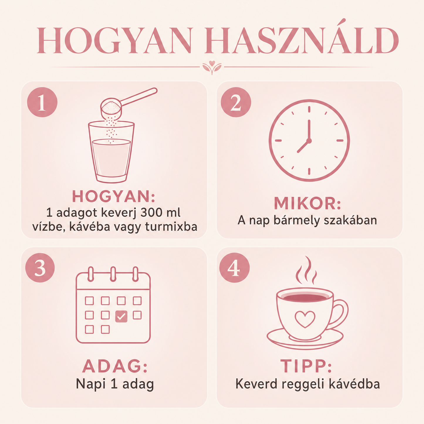 Collagen Harmonia™ előtte utána köröm eredmények - erősebb körmök 2-3 hét alatt
