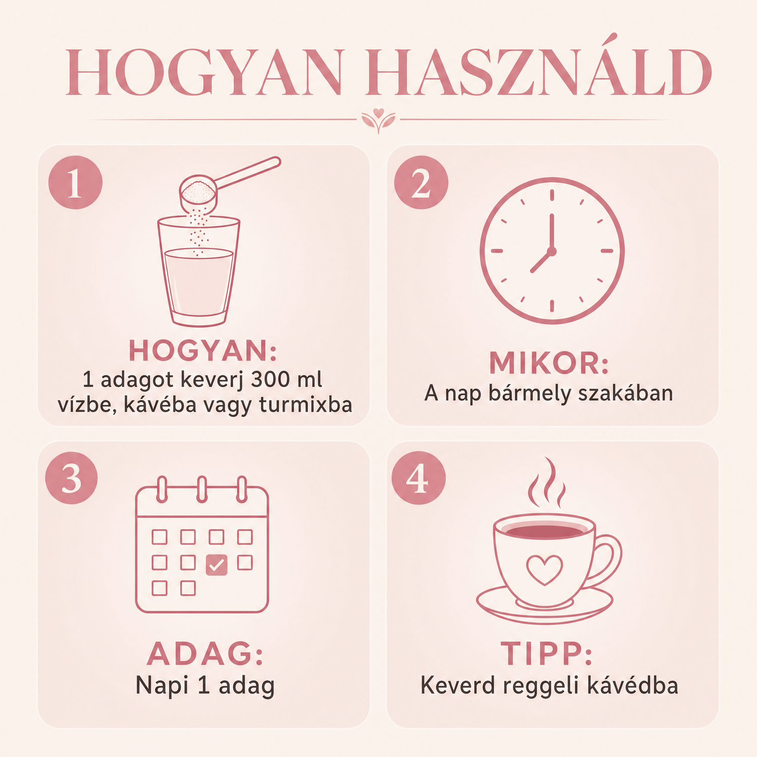 Collagen Harmonia™ előtte utána köröm eredmények - erősebb körmök 2-3 hét alatt