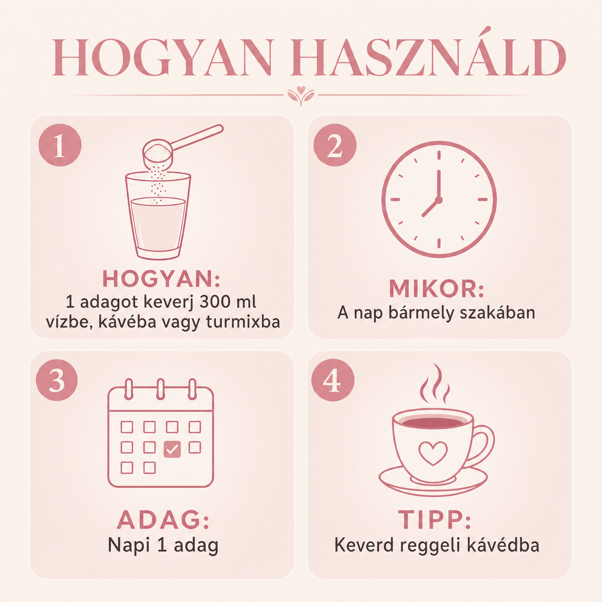 Collagen Harmonia™ előtte utána köröm eredmények - erősebb körmök 2-3 hét alatt