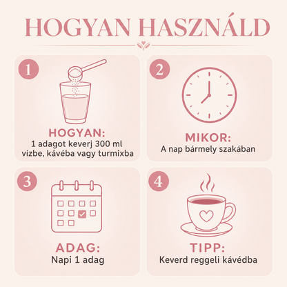 Collagen Harmonia™ előtte utána köröm eredmények - erősebb körmök 2-3 hét alatt