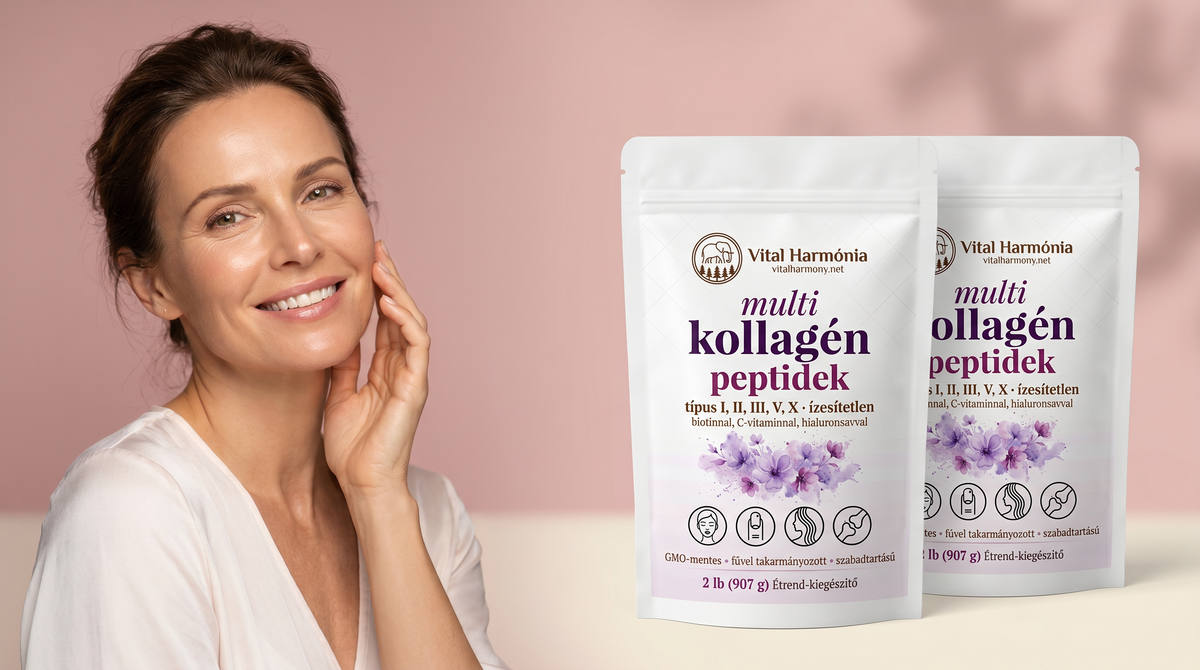 Vital Harmónia - Belülről harmónia, kívülről ragyogás - természetes étrend-kiegészítők